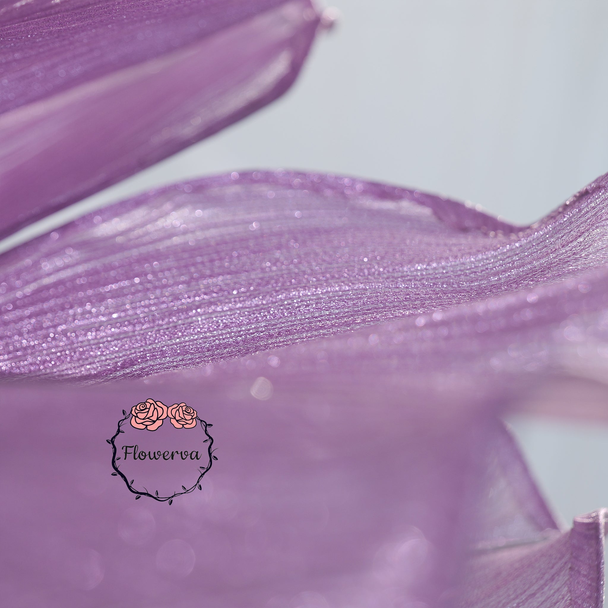 Flowerva Amethyst Wedding and Home Art Decoration