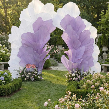 Flowerva Radiant Petal Sculpture Wedding Decor (Excluding Shelves)