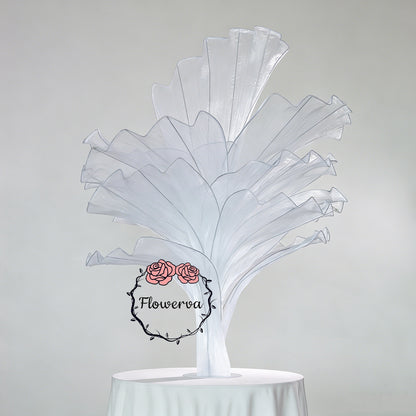 Flowerva Height Fabric Table Flower Wedding Decor(Without Flowers)