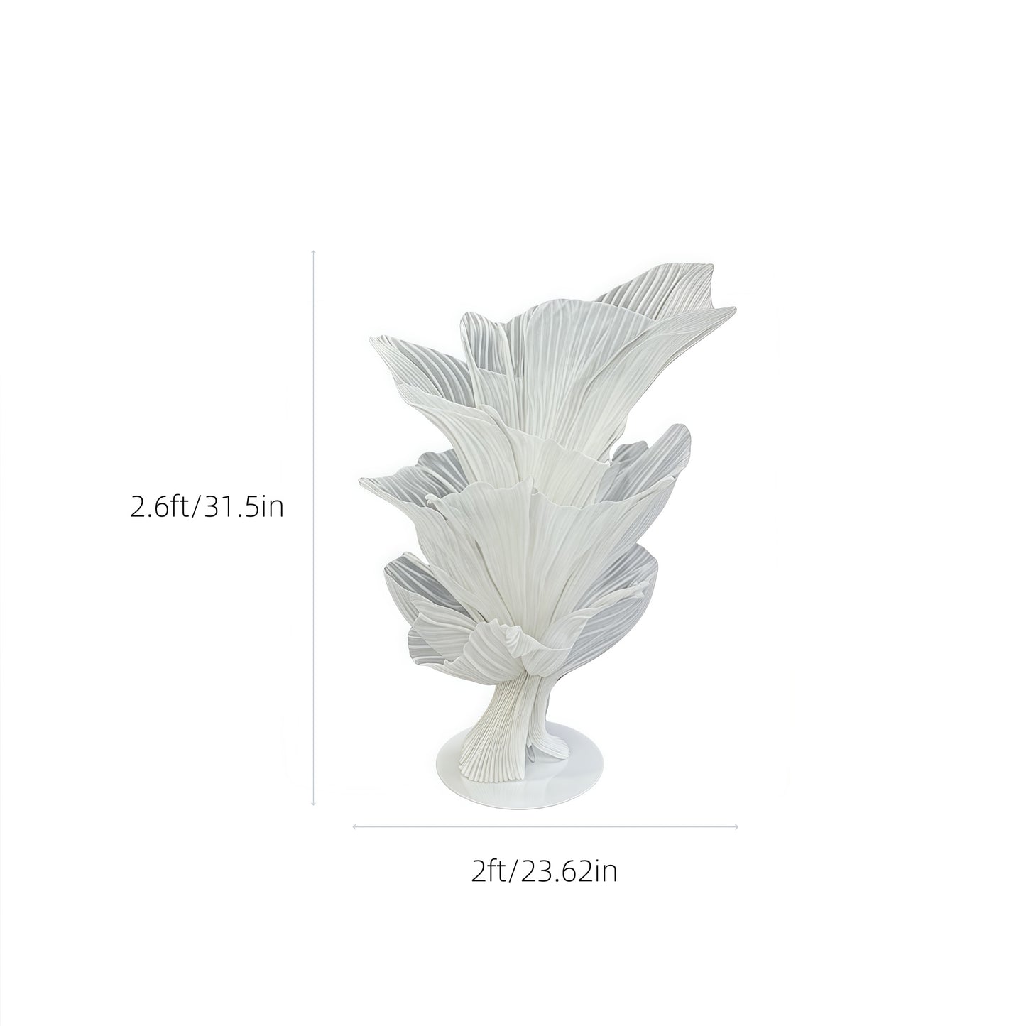 Flowerva "Romantic Light" Table Flower Wedding Decoration/Home Decor