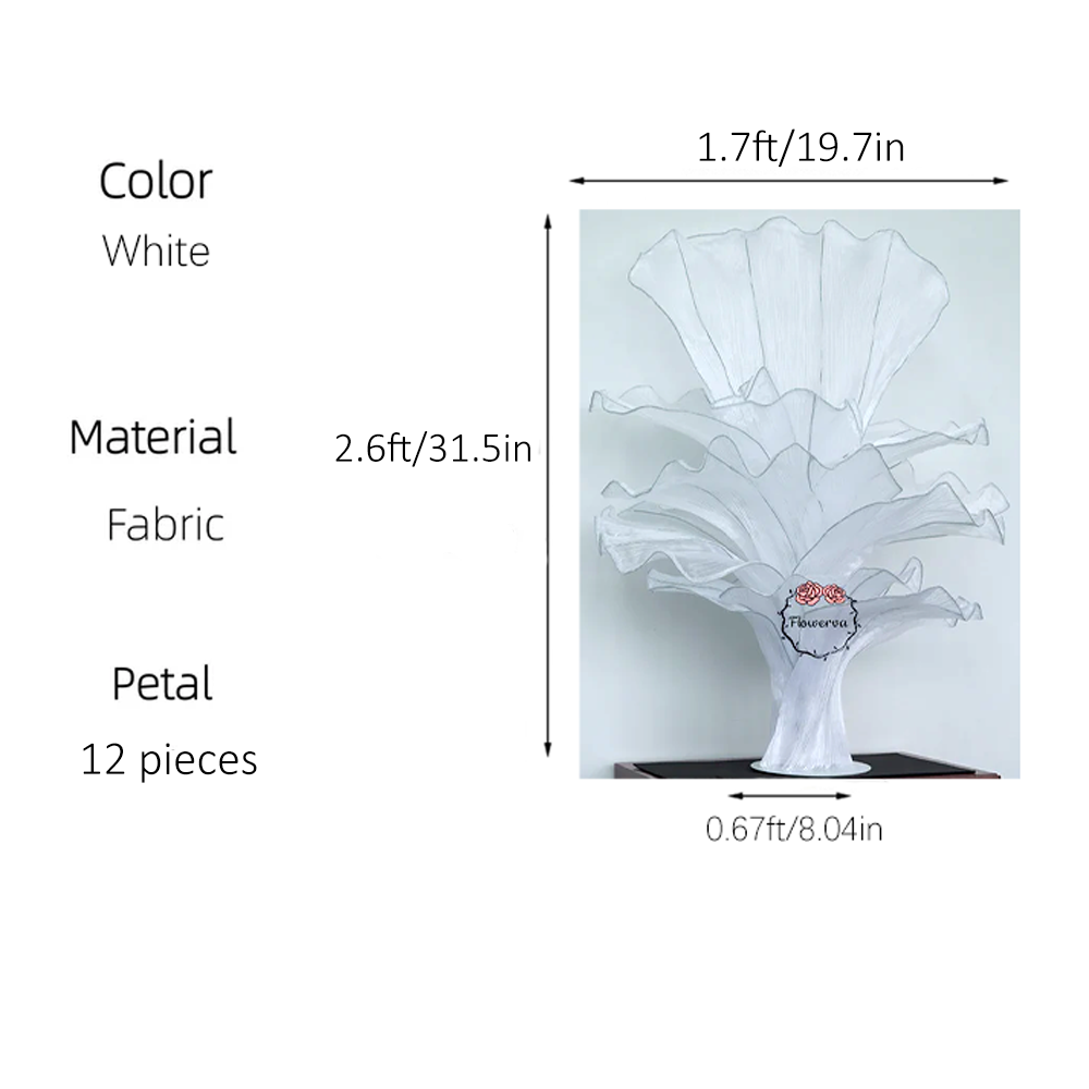 Clearance Flash Sale | Flowerva Height Fabric Table Flower 2.6ft