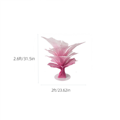 Flowerva "Romantic Light" Table Flower Wedding Decoration/Home Decor