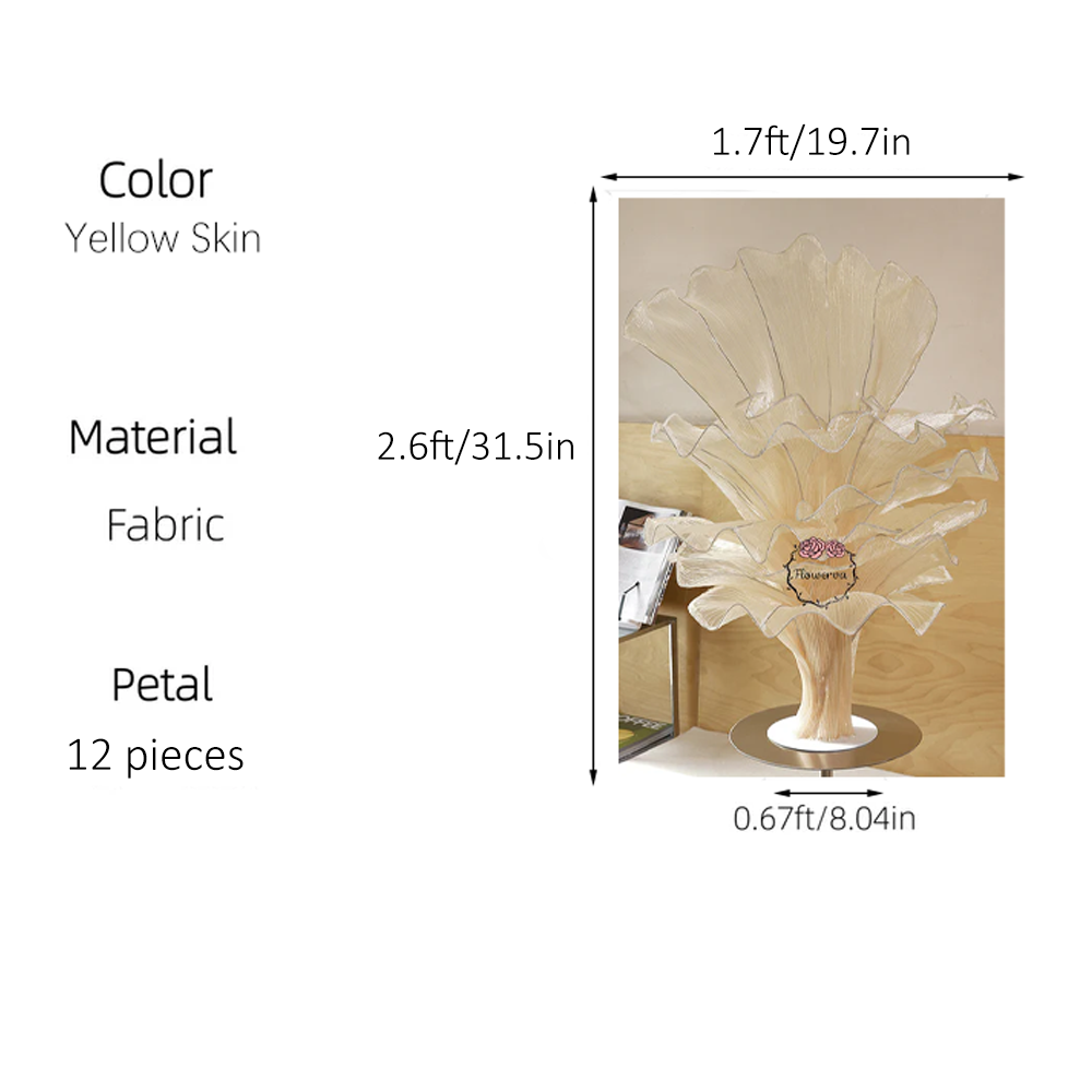 Clearance Flash Sale | Flowerva Height Fabric Table Flower 2.6ft