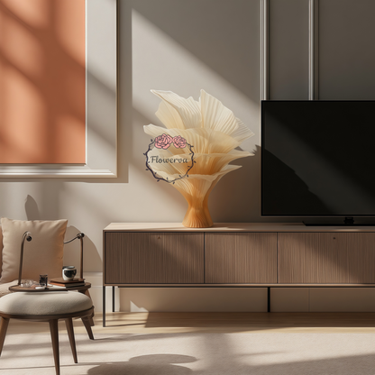 Flowerva Champagne Table Flower Wedding Table Centerpiece