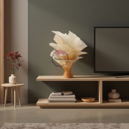 Flowerva Champagne Table Flower Wedding Table Centerpiece