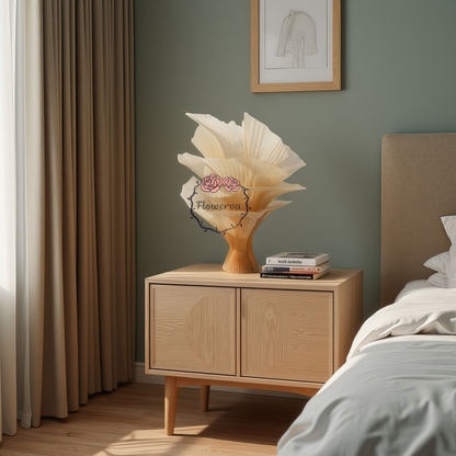 Flowerva Champagne Table Flower Wedding Table Centerpiece