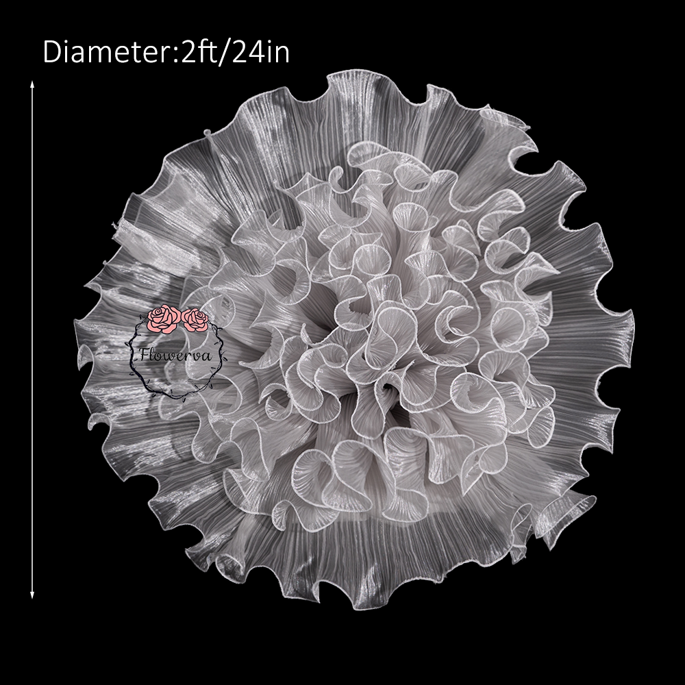 Flowerva – «grand Vase» blanc géant à faire soi-même, fleurs pour toujours, décoration d'arrière-plan pour fête de mariage