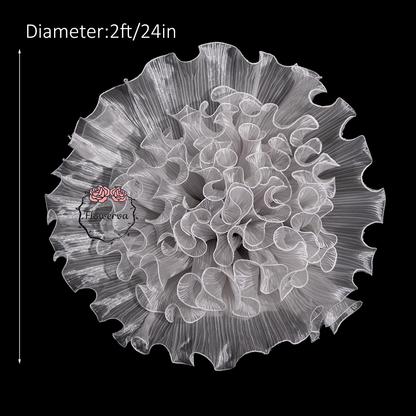 Flowerva – «grand Vase» blanc géant à faire soi-même, fleurs pour toujours, décoration d'arrière-plan pour fête de mariage