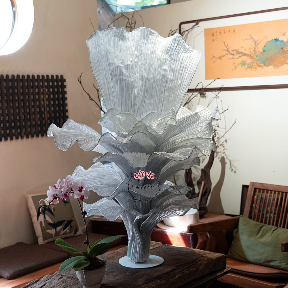 Flowerva "Glacier Flower" Luxury Wedding and Home Art Decoration