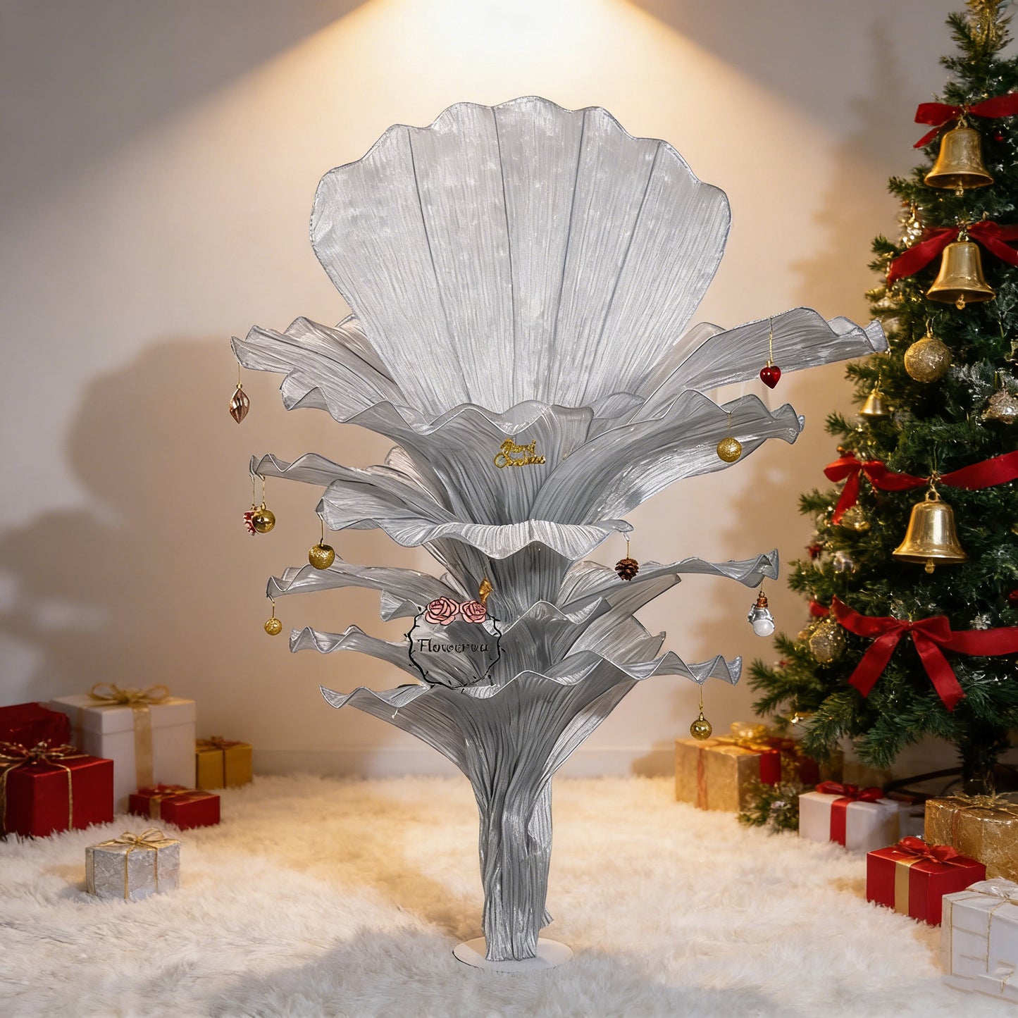 Flowerva Height Fabric Table Flower Christmas Decor (Including Hanging Decor)