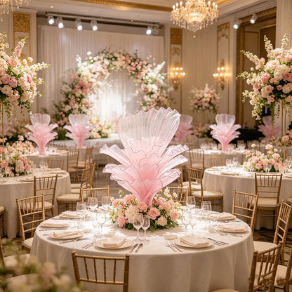 Flowerva Height Fabric Table Flower Wedding Decor(Without Flowers)