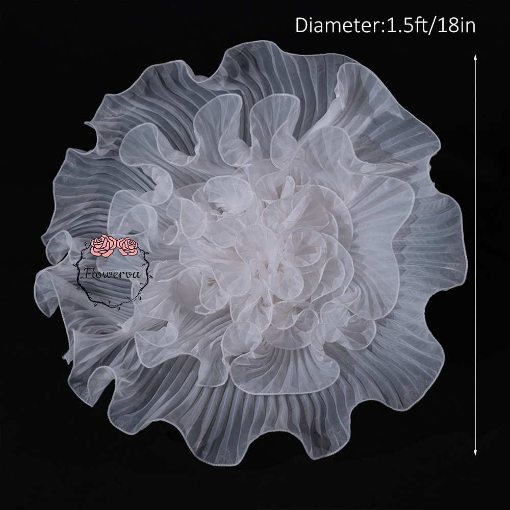 Flowerva – «grand Vase» blanc géant à faire soi-même, fleurs pour toujours, décoration d'arrière-plan pour fête de mariage