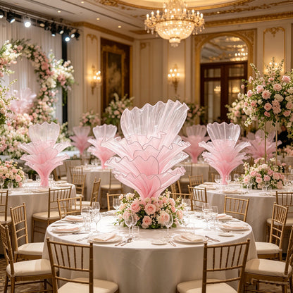 Flowerva Height Fabric Table Flower Wedding Decor(Without Flowers)