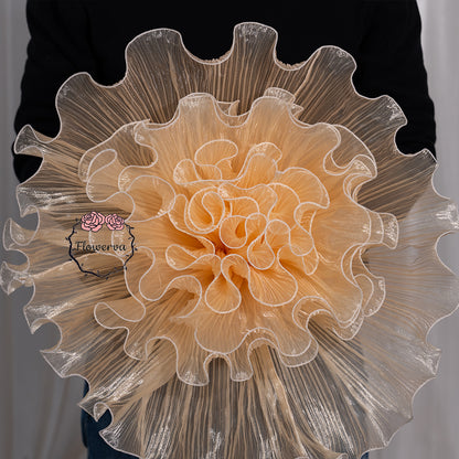 Flowerva – «grand Vase» blanc géant à faire soi-même, fleurs pour toujours, décoration d'arrière-plan pour fête de mariage