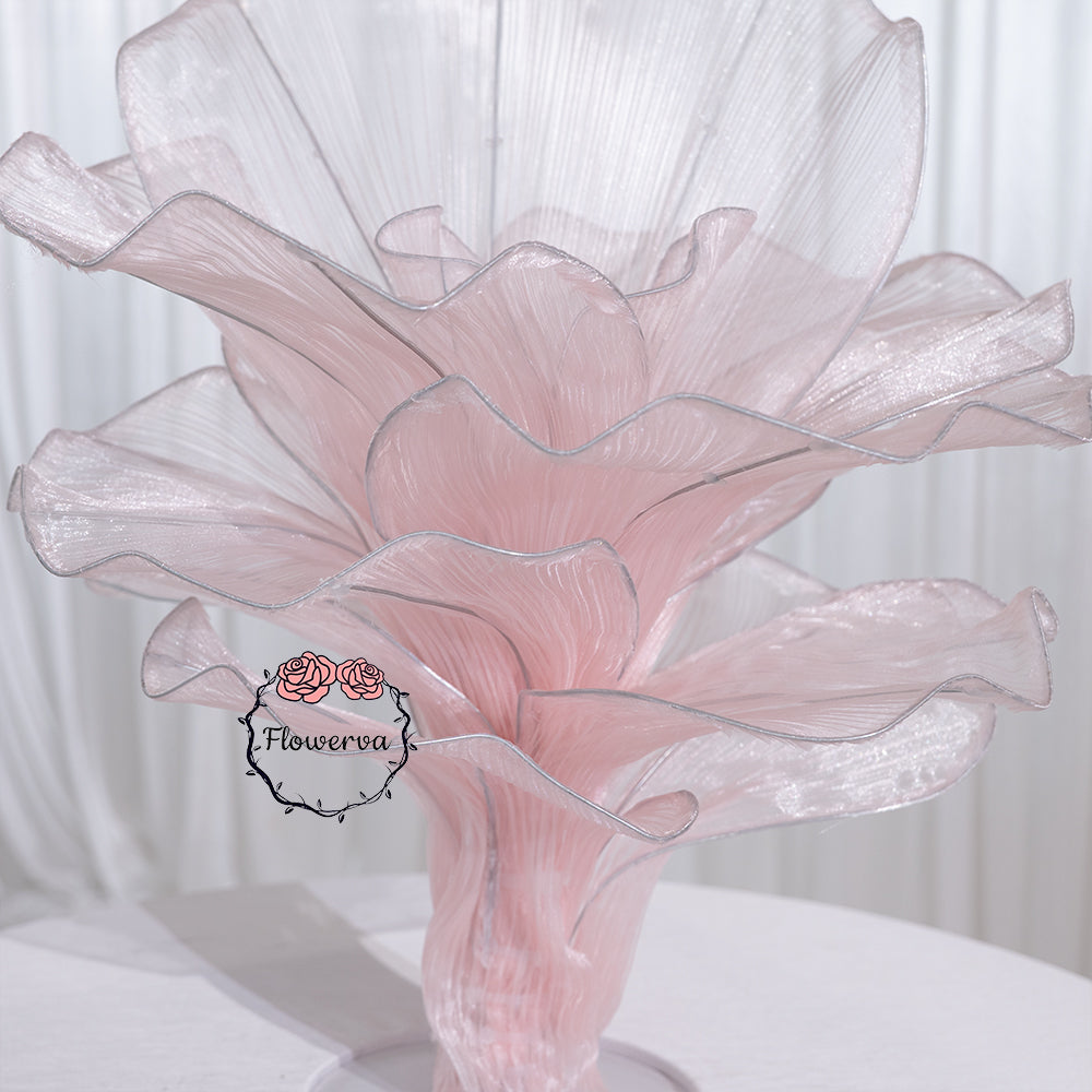 Flowerva Table Flower Wedding Decoration Light Pink
