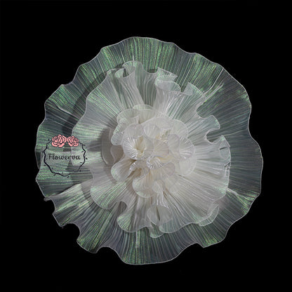 Flowerva – «grand Vase» blanc géant à faire soi-même, fleurs pour toujours, décoration d'arrière-plan pour fête de mariage