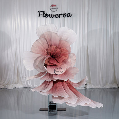 Floweroa Dunhuang Flying Apsaras Giant Floral Installation - Wedding Banquet Art Decor