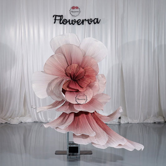 Floweroa Dunhuang Flying Apsaras Giant Floral Installation - Wedding Banquet Art Decor