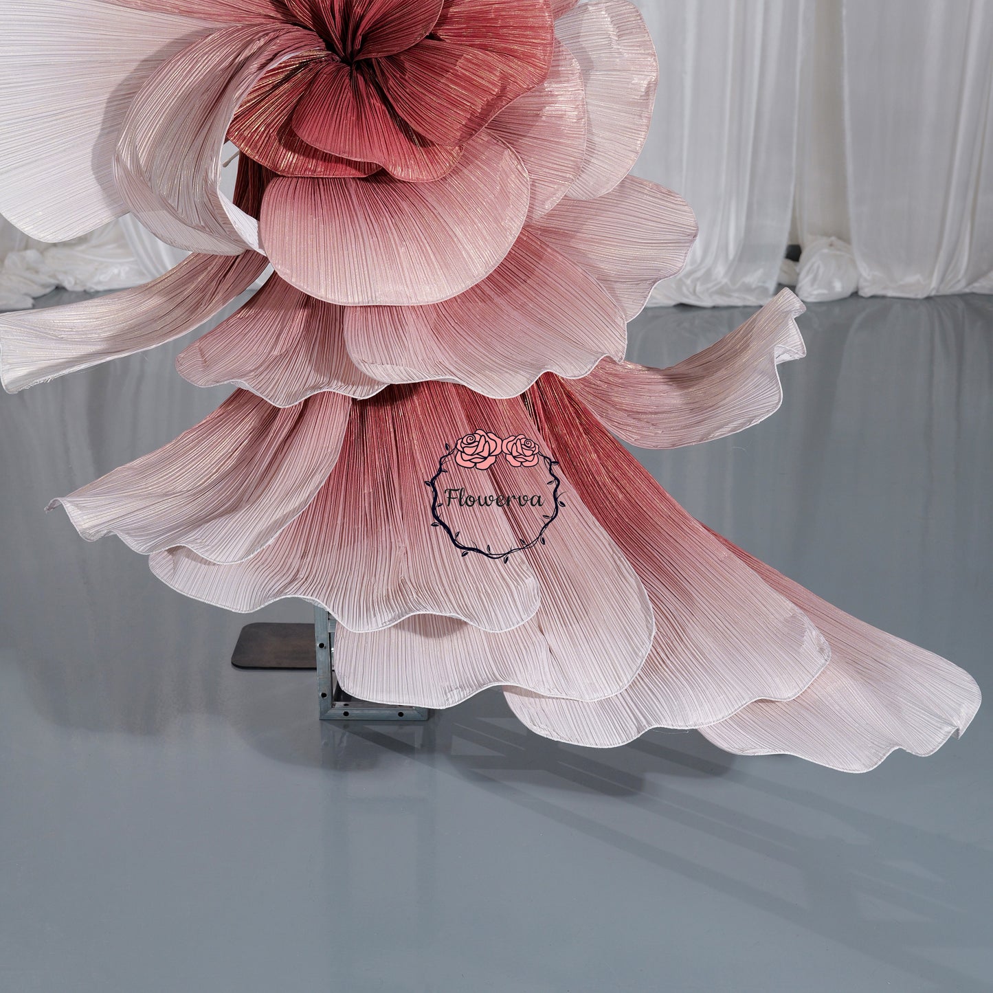 Floweroa Dunhuang Flying Apsaras Giant Floral Installation - Wedding Banquet Art Decor