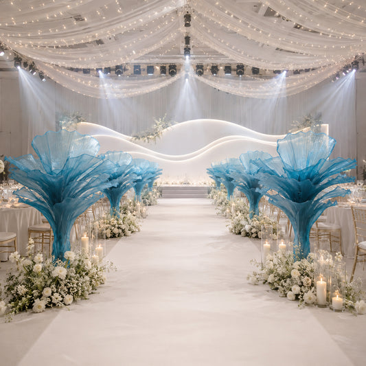 Statement Flowerva "Ocean Love" Artistic Floral Installation