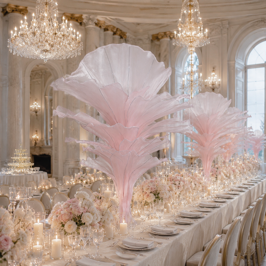 Grand Flowerva Light Pink Table Flower Wedding Decoration
