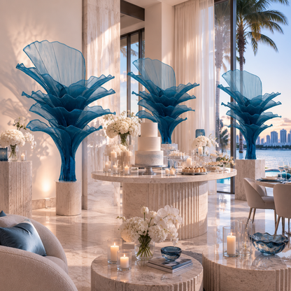 Elevated Flowerva "Ocean Love" Artistic Floral Installation