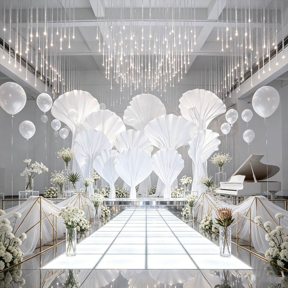 Flowerva Aetherial Plume Wedding Decor