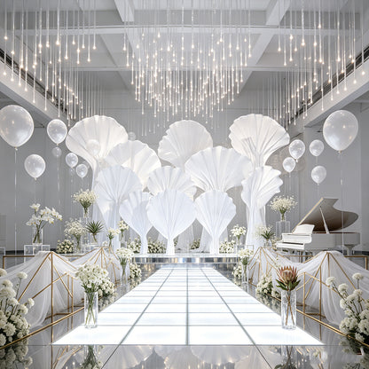 Flowerva Aetherial Plume Wedding Decor