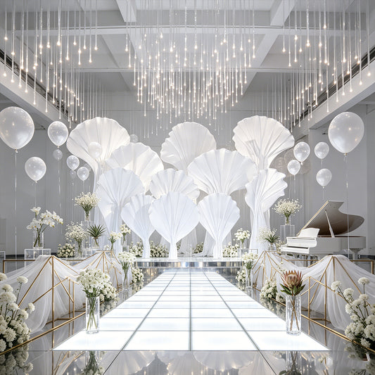 Flowerva Aetherial Plume Wedding Decor
