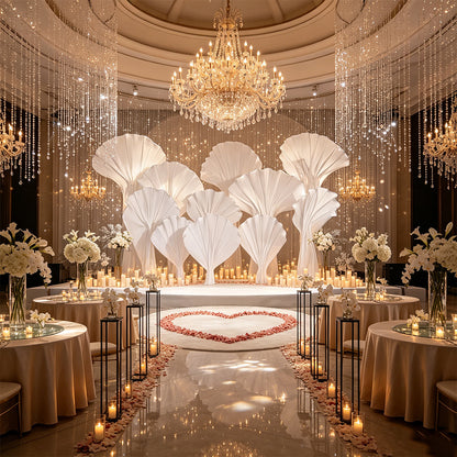 Flowerva Aetherial Plume Wedding Decor
