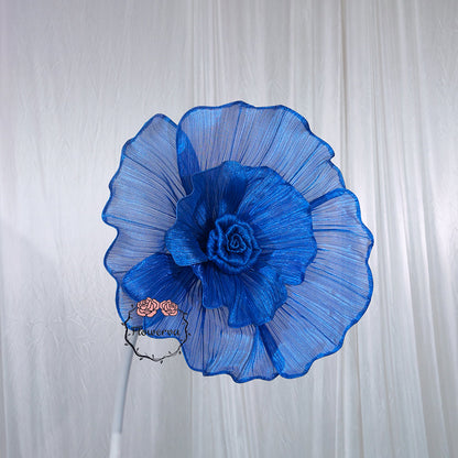 Flowerva Giant Tulle Flower Centerpiece Wedding & Event Decor