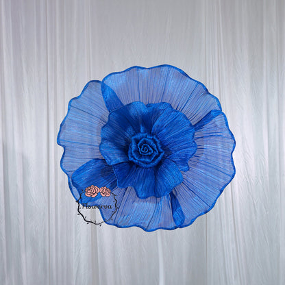 Flowerva Giant Tulle Flower Centerpiece Wedding & Event Decor