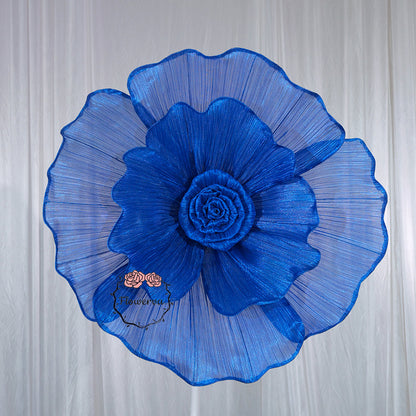 Flowerva Giant Tulle Flower Centerpiece Wedding & Event Decor