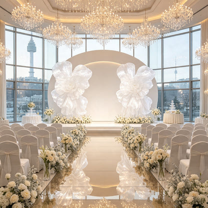 Flowerva Blooming Beauty Wedding Art Installation(Without Base)