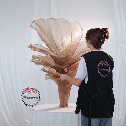 Flowerva Table Flower Wedding Decoration Brown