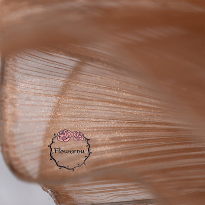 Flowerva Table Flower Wedding Decoration Brown