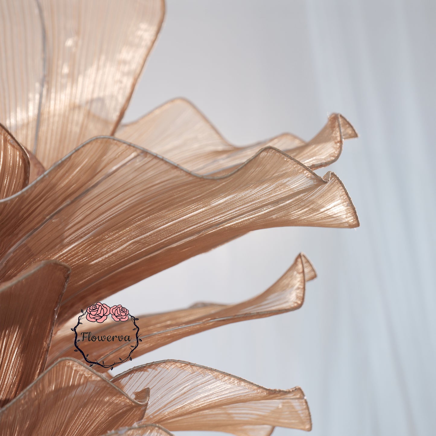 Flowerva Table Flower Wedding Decoration Brown