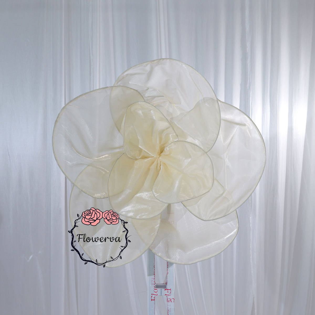 Flowerva Cloud Bloom Fabric Flower Wedding & Event Decor 80cm