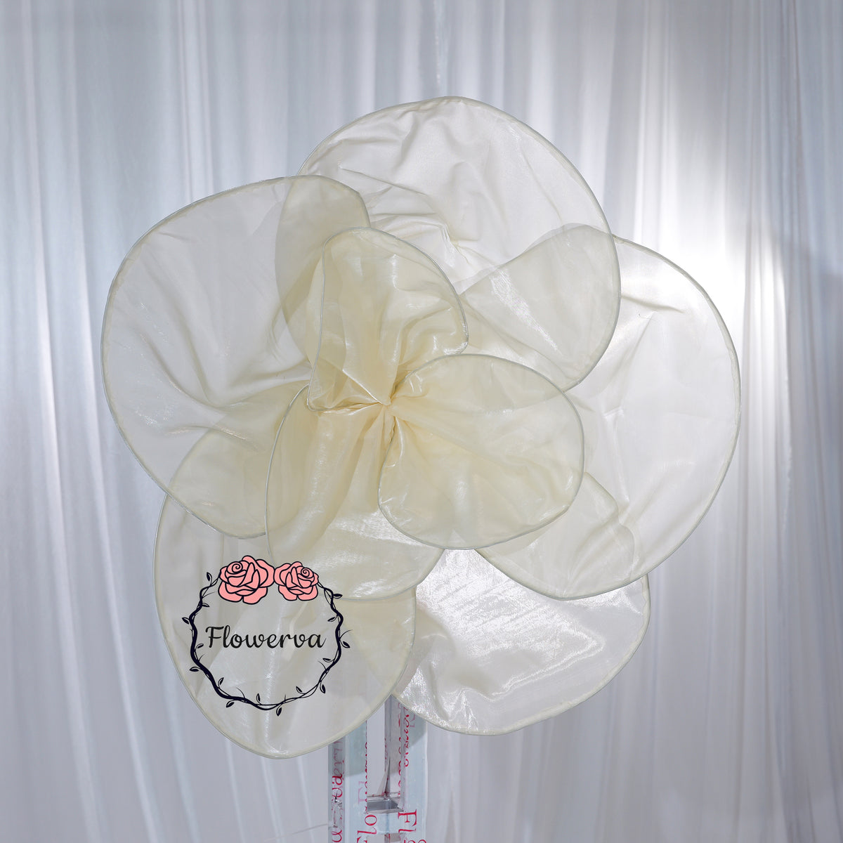 Flowerva Cloud Bloom Fabric Flower Wedding & Event Decor 80cm