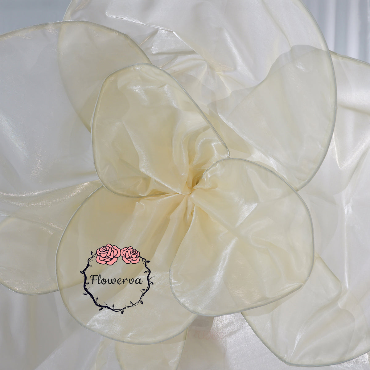 Flowerva Cloud Bloom Fabric Flower Wedding & Event Decor 80cm