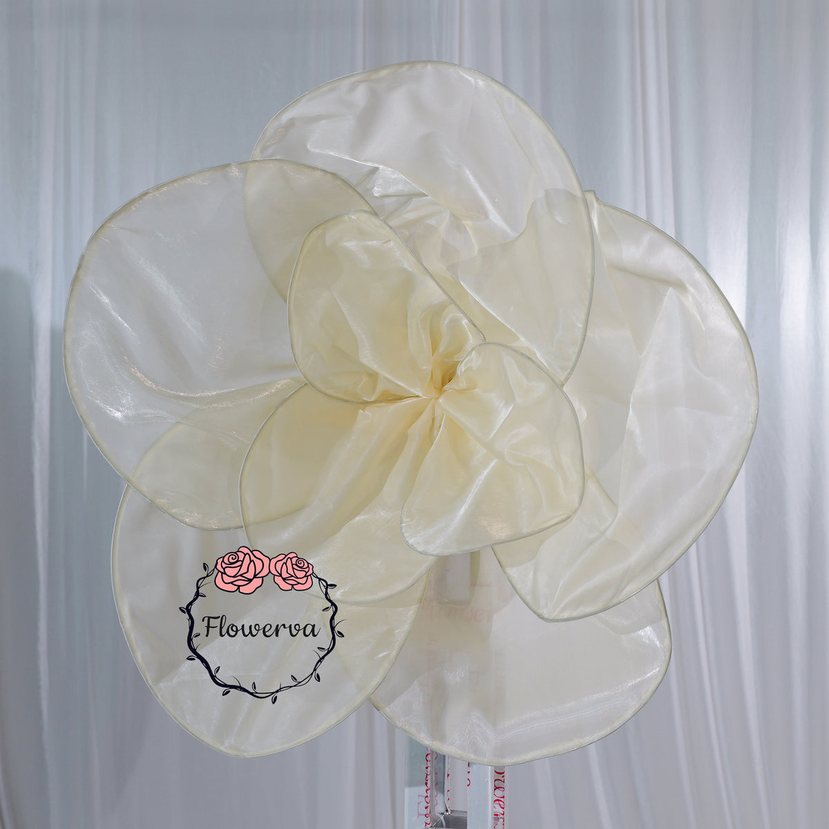 Flowerva Cloud Bloom Fabric Flower Wedding & Event Decor 80cm