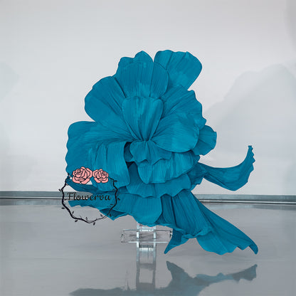 Flowerva Giant Blue Flying Sky Flower Shape Event Decor