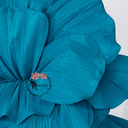 Flowerva Giant Blue Flying Sky Flower Shape Event Decor