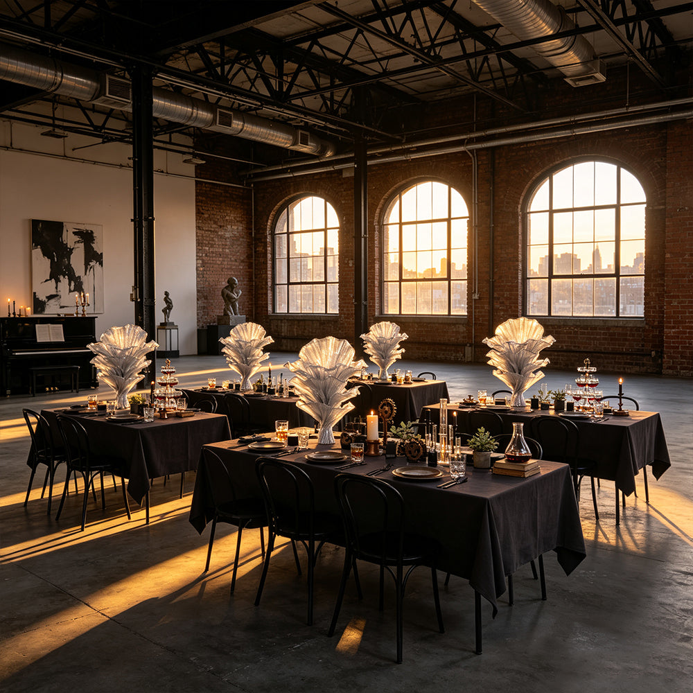 Flowerva "Glacier Flower" Luxury Wedding and Home Art Decoration