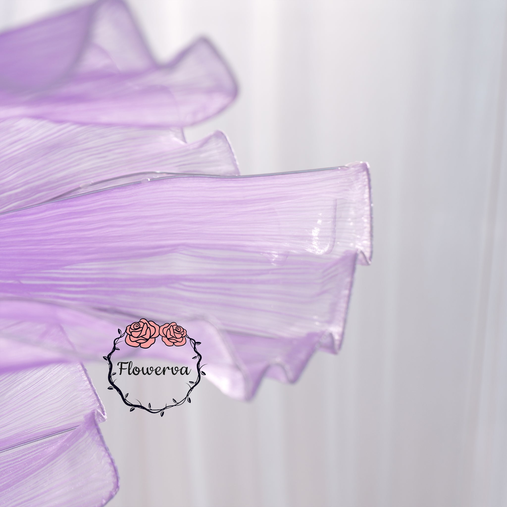 Flowerva Gradient Violet Wedding Table Flower Ready