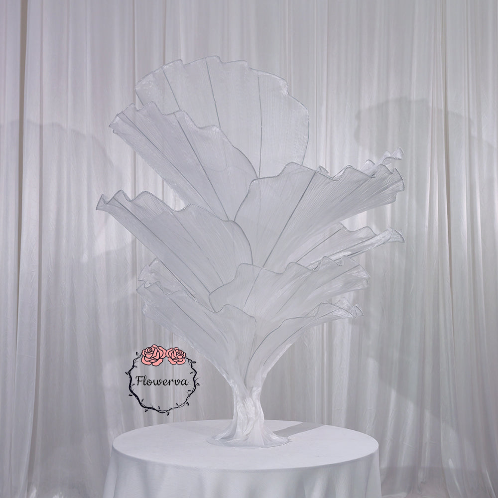 Flowerva Height Fabric Table Flower Wedding Decor(Without Flowers)