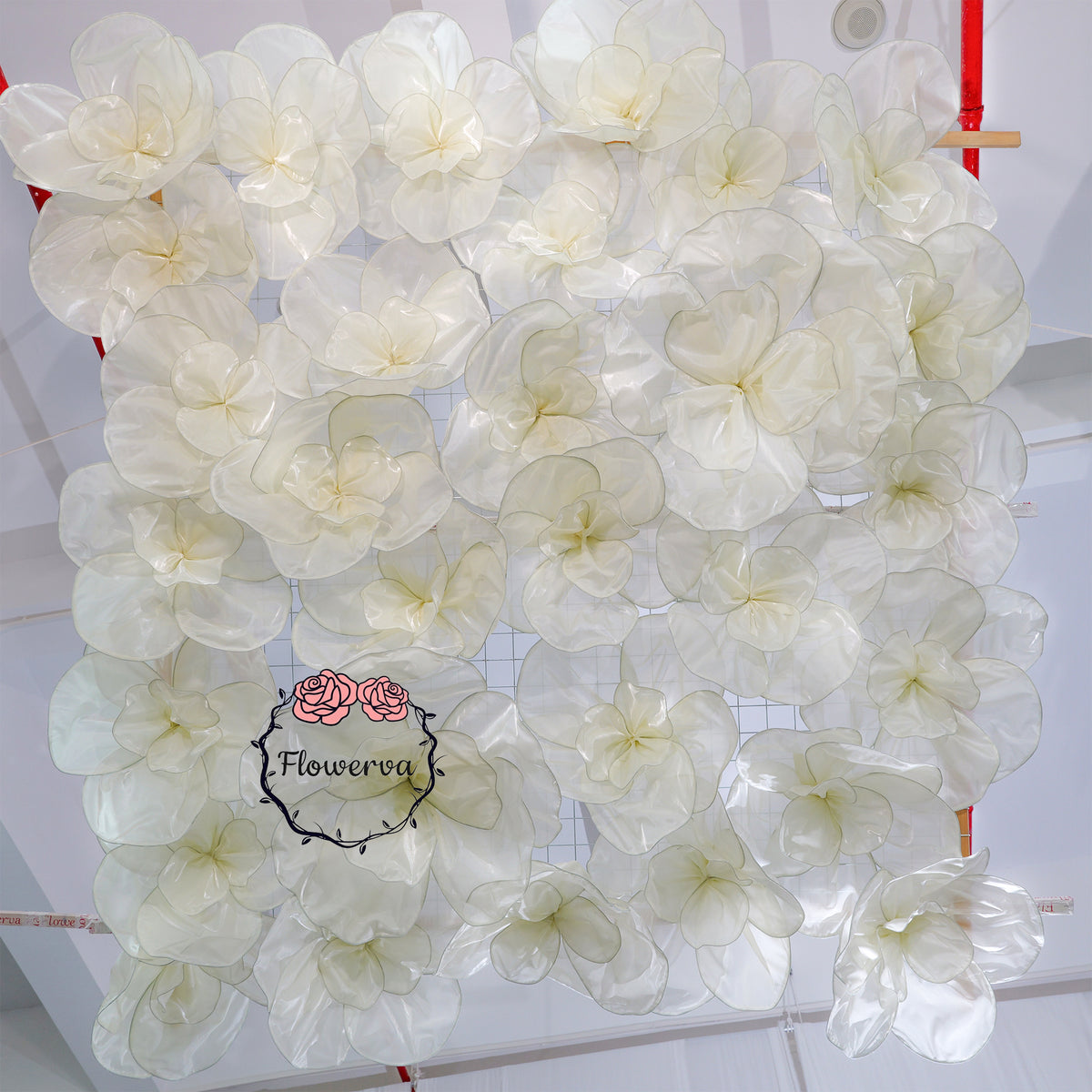 Flowerva Cloud Bloom Fabric Flower Wedding & Event Decor 60cm