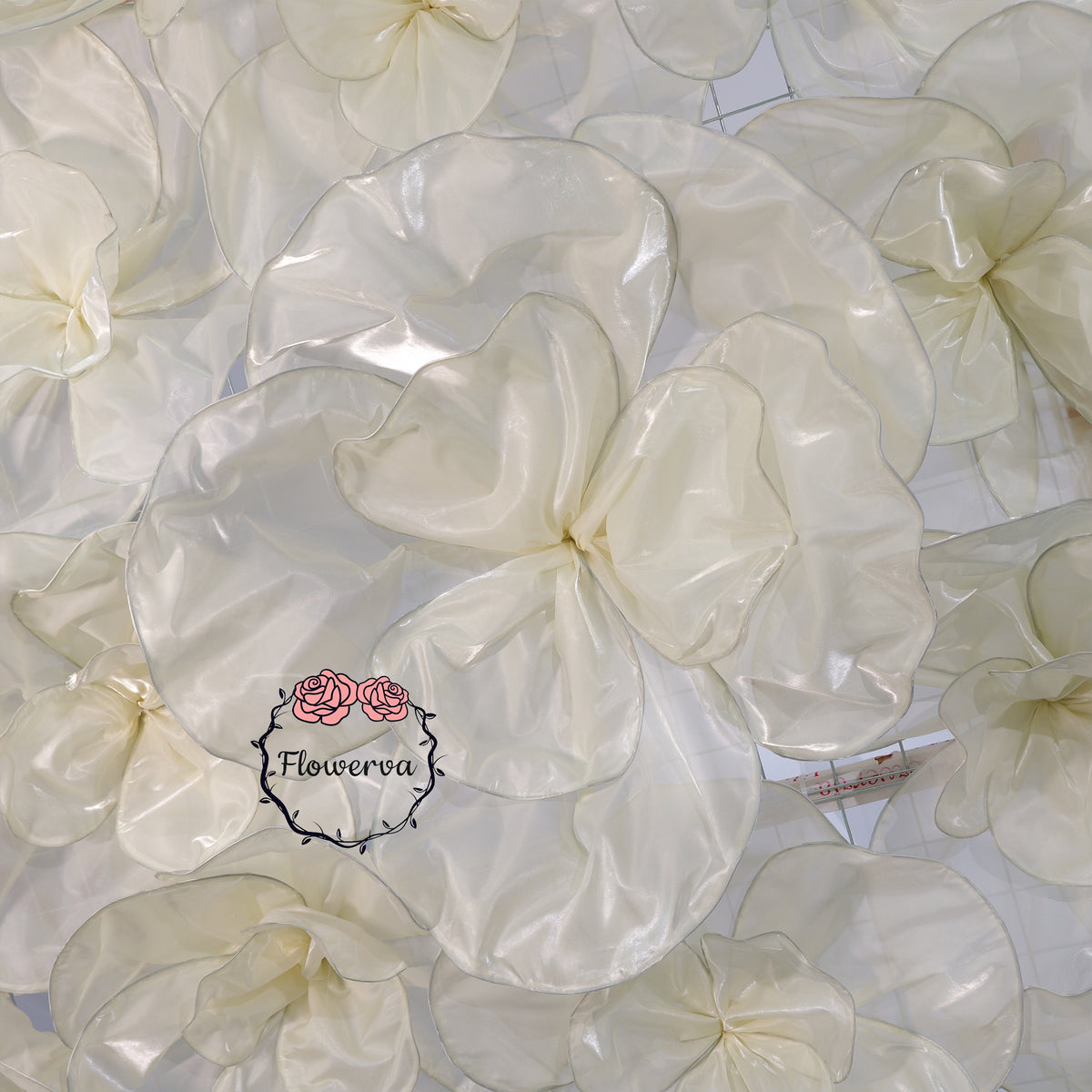 Flowerva Cloud Bloom Fabric Flower Wedding & Event Decor 60cm