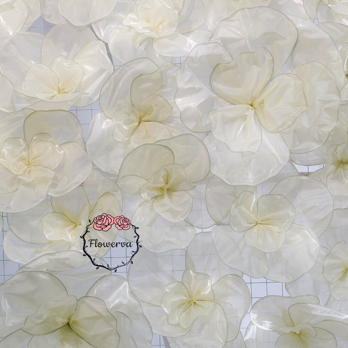 Flowerva Cloud Bloom Fabric Flower Wedding & Event Decor 60cm