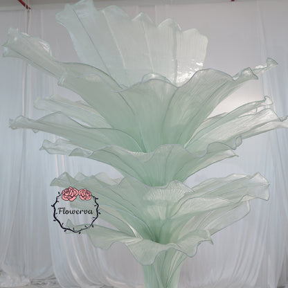 Flowerva Table Flower Wedding Decoration Light Green